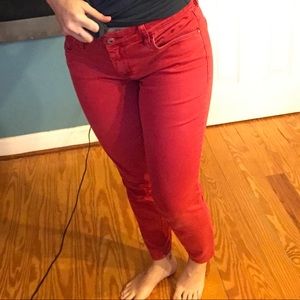 Red Blank NYC Best Jeans ever.